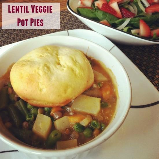 Lentil Pot Pies | Vegetarian Comfort Food Recipe