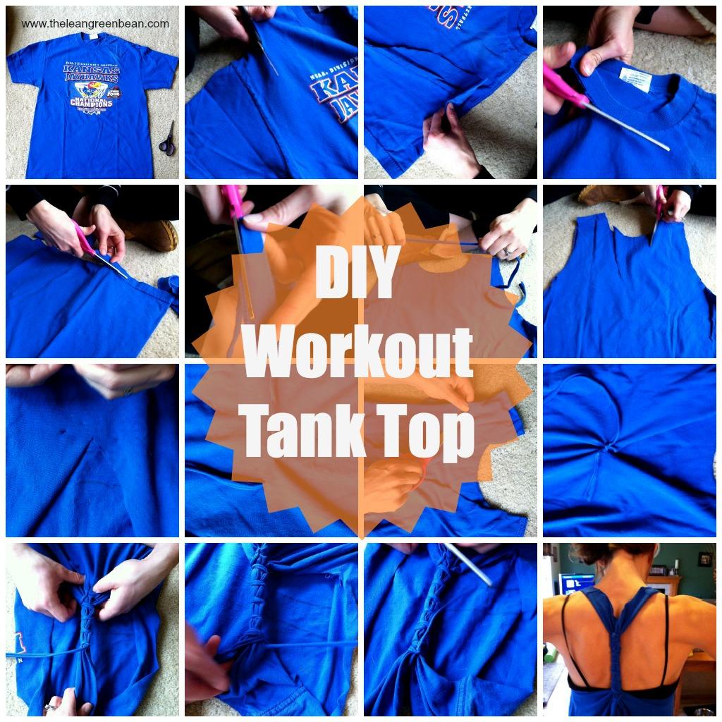 How To Cut a T-Shirt into a Tank Top - Live Fit. Apparel
