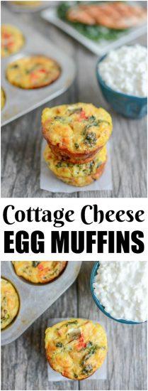 Easy Cottage Cheese Egg Muffins Recipe