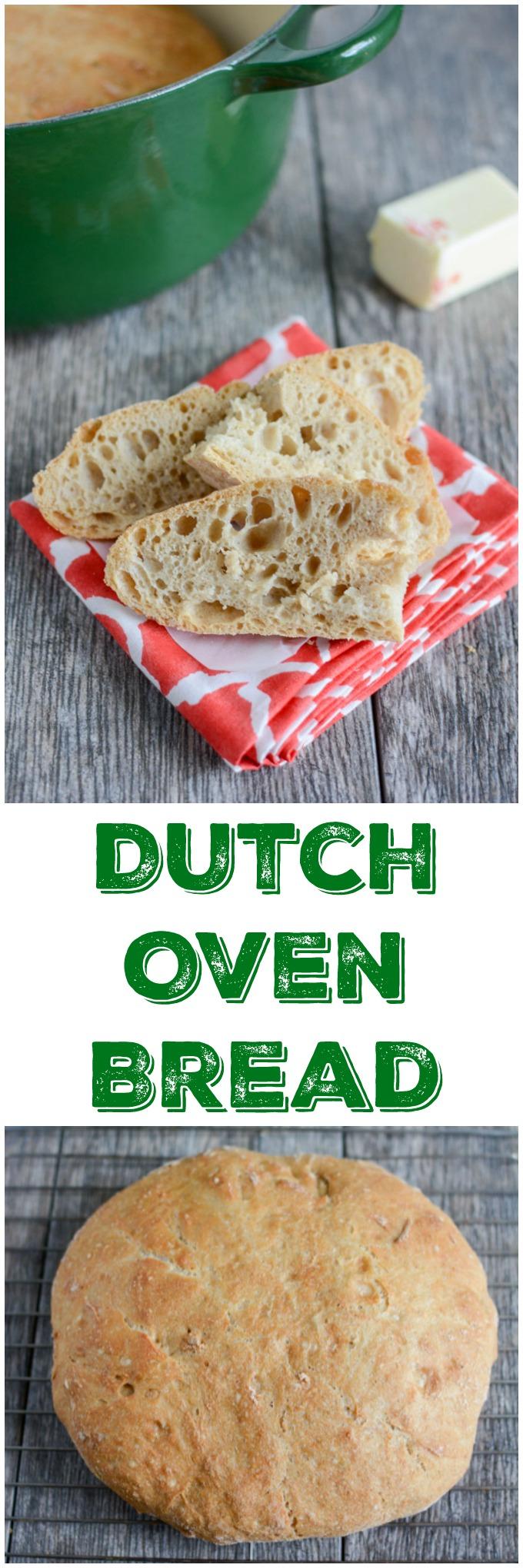 Homemade Dutch Oven Bread 