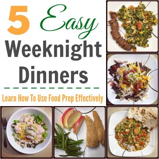 5 Easy Weeknight Dinners