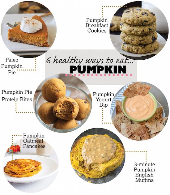 6 Healthy Ways To Eat Pumpkin from breakfast to dessert!