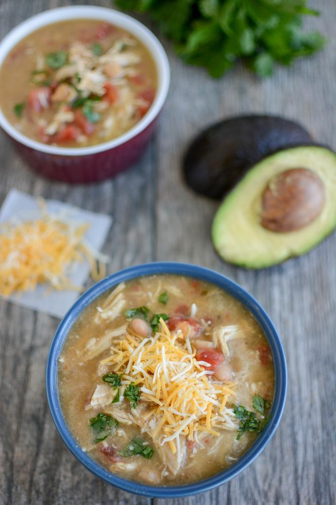 Easy White Chicken Chili - The Girl Who Ate Everything