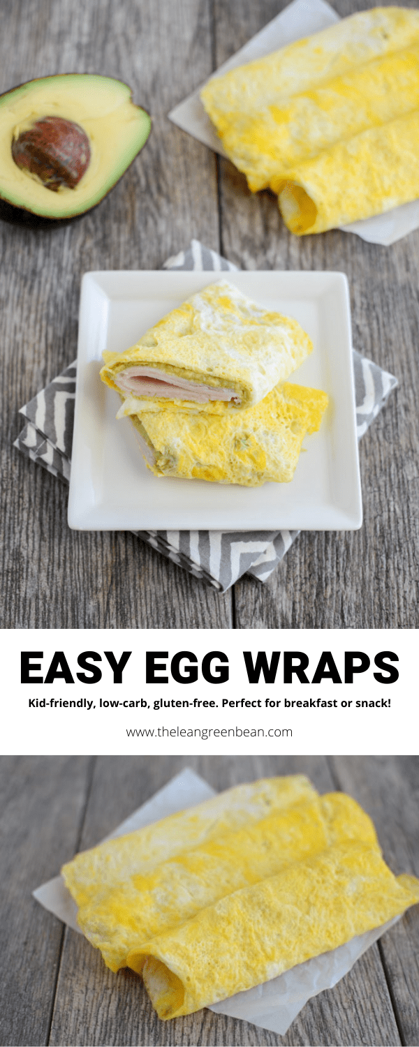 2 Ingredient Egg Wraps Recipe (easy, gluten free, keto) - Pure and