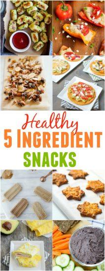 Healthy 5 Ingredient Snacks