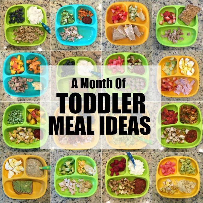 Easy Toddler Meal Ideas August