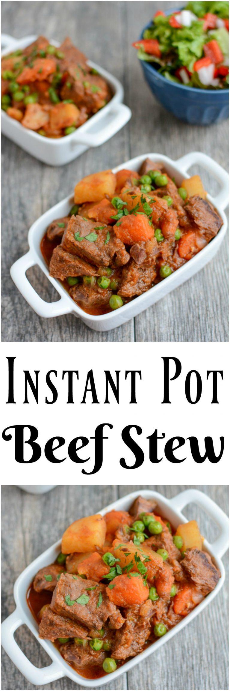 Instant Pot Beef Stew