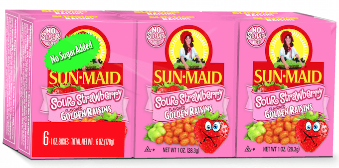 sunmaid sour raisins