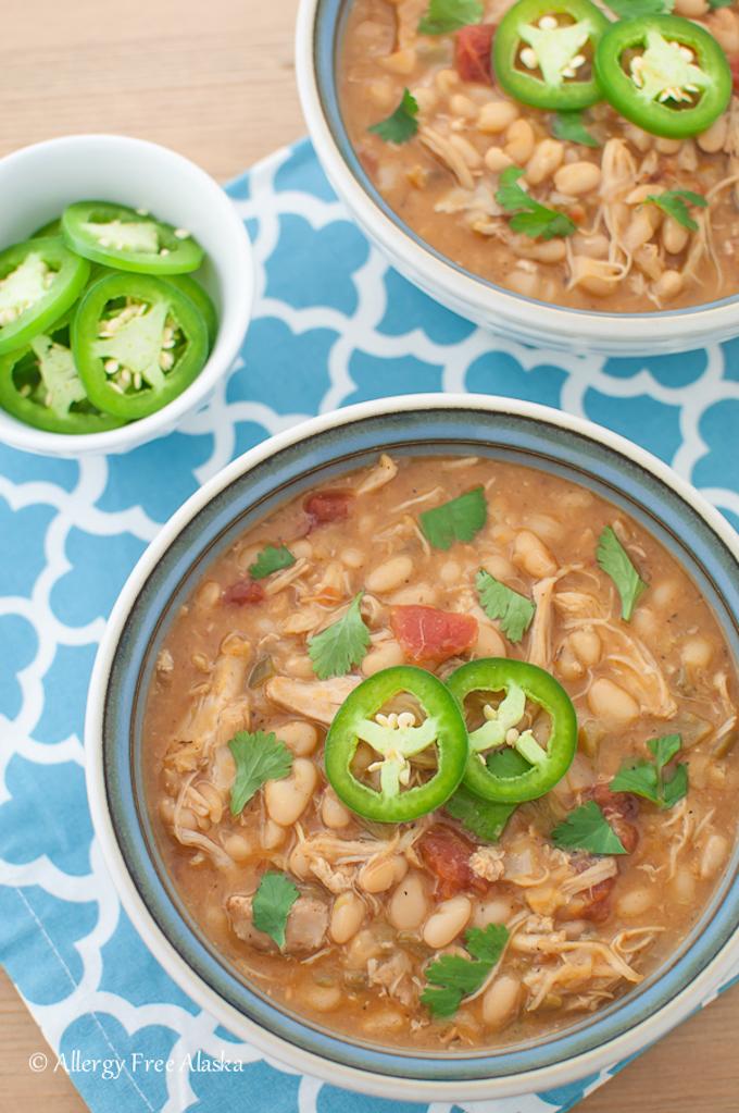 Instant Pot White Bean Chicken Chili