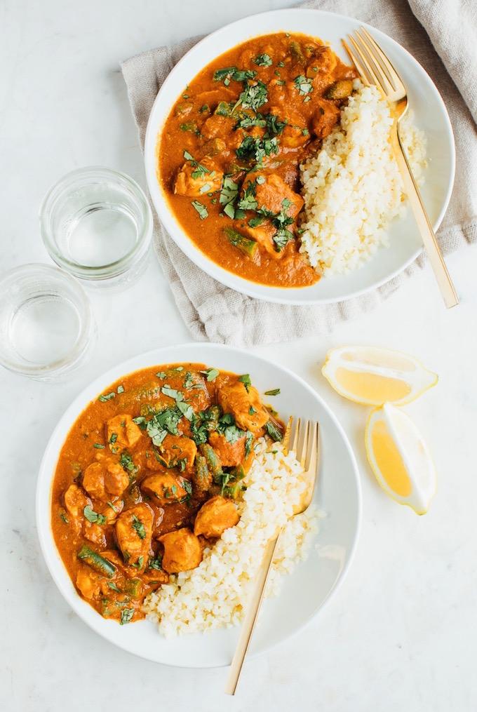 slow cooker butter chicken