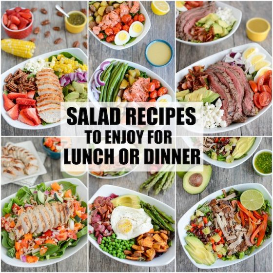 Salad Recipes for Lunch or Dinner