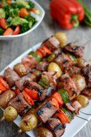 Grilled Steak and Potato Kabobs