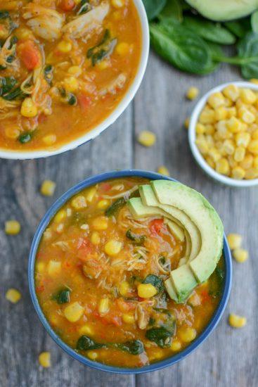 Instant Pot Sweet Potato Chicken Soup (with slow cooker option)