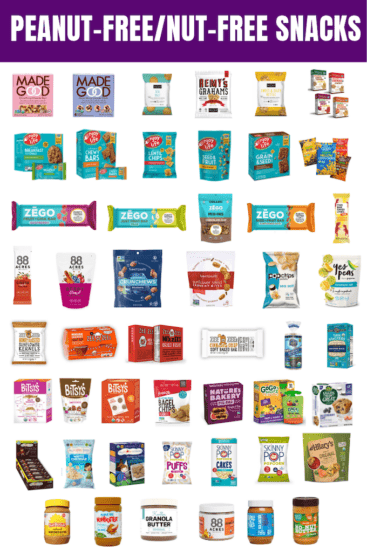 The Ultimate List of Peanut Free + Nut Free Packaged Snacks