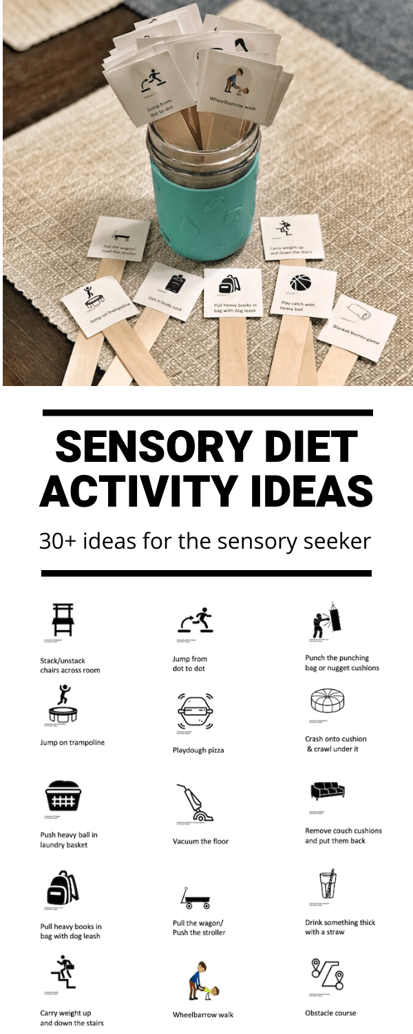 Sensory Diet Ideas For Sensory Seekers