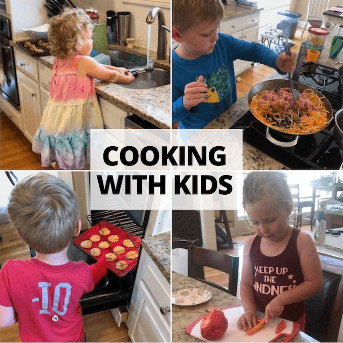kids cooking