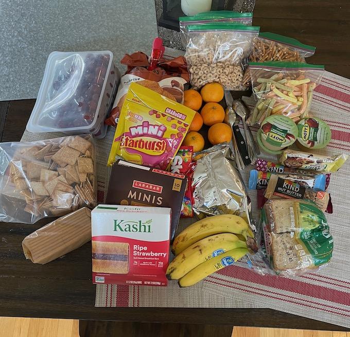 Healthy Road Trip Snack Prep - Eat Yourself Skinny