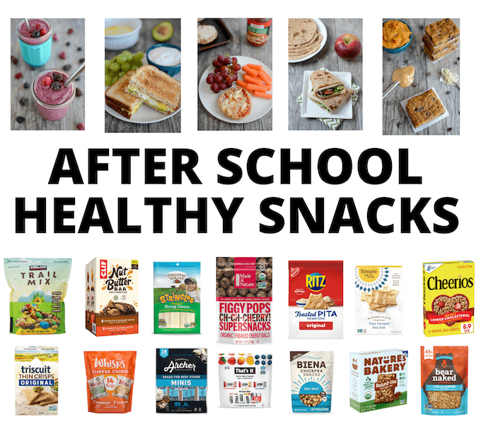 Healthy afterschool snacks