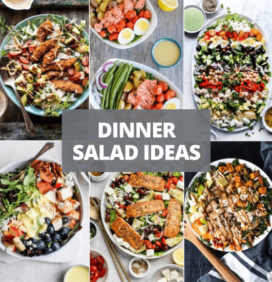 25+ Dinner Salad Ideas | Healthy Salad Options