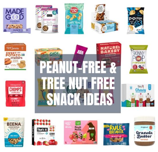 Peanut-free and Tree Nut-free Packaged Snacks for School