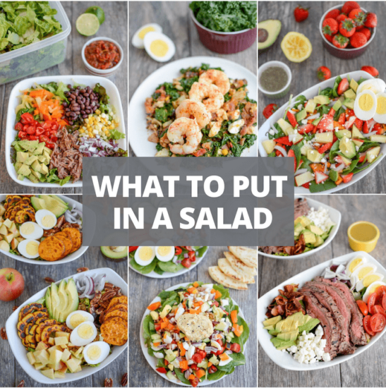 what to put in a salad - salad topping ideas