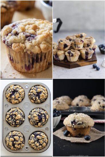 The Ultimate List of Blueberry Muffin Recipes