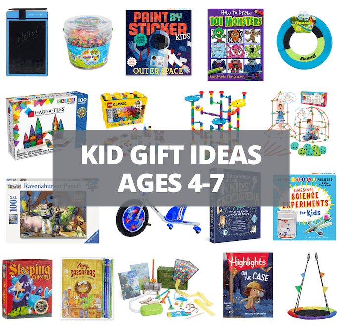 Kid Gift Ideas {ages 4-7} | Best toys for kids!