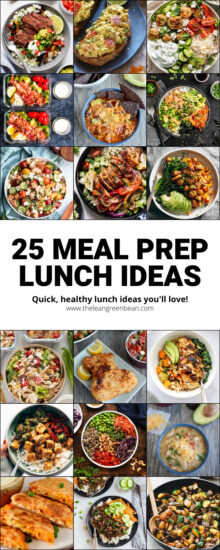 Healthy Meal Prep Lunch Ideas
