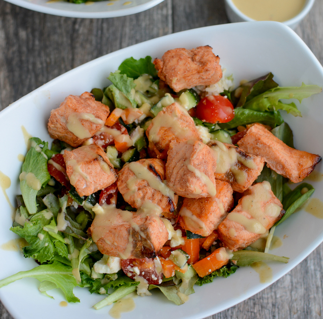 Air Fryer Salmon Bites