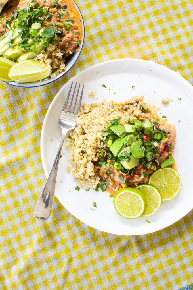 slow cooker creamy mexican chicken