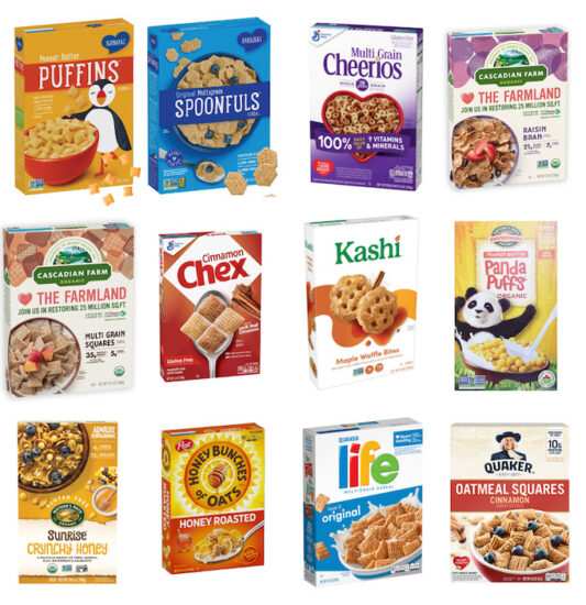 The Ultimate List of Healthy Lower Sugar Cereals For Kids