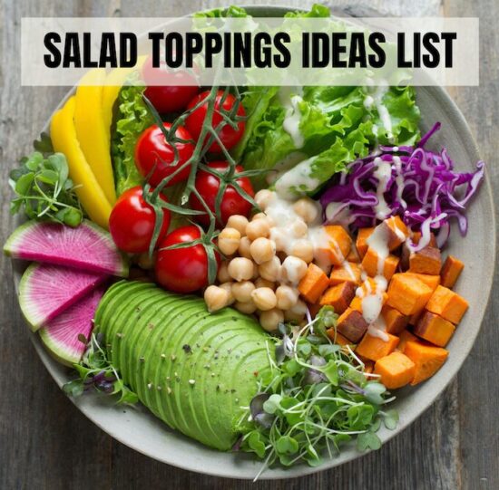 salad topping ideas list